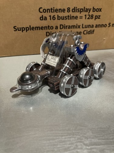 Papo catapulta blu medievale - catapulta,