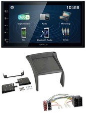 Autoradio Kenwood 2DIN Bluetooth MP3 USB DAB per Fiat Ducato (2002-2006)