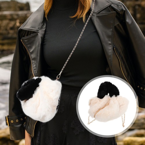 Borsa tote pelosa per donna - borsa,