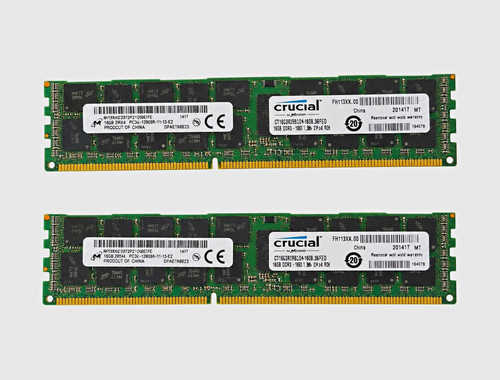 Crucial 16gb ddr3l 1600 - 16gb, ecc