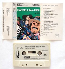 Mc Castellina-Pasi Vol. 5 Musicassetta Liscio Folk Pop Romagna Italy 1970