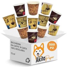 Bicchierini Caffe' Carta 500
