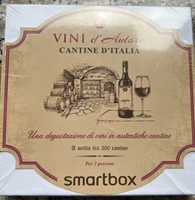 Smartbox nuova Degustazione Vino cantine italiane