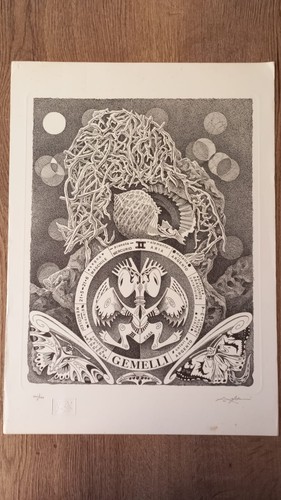 Natalino arfelli litografia - natalino,