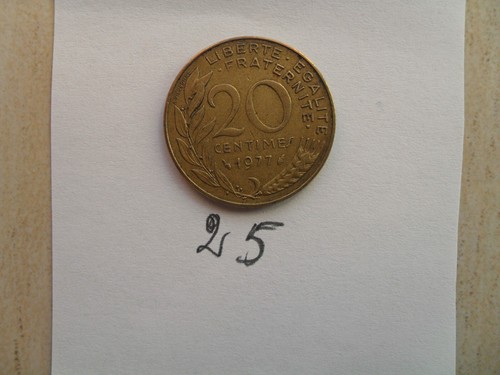 Moneta franchi francesi - , 20