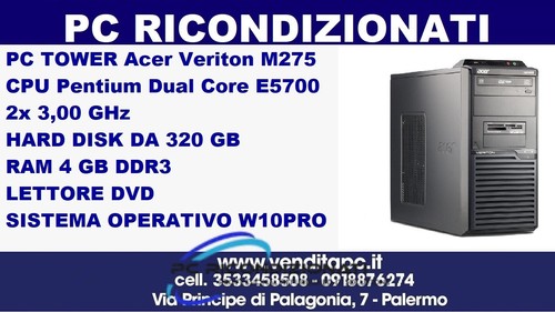 Computer fisso acer veriton - pc,