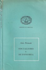 Socialismo e Autonomia. 