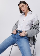 WA6111 CAMICIA RICAMI GIOIELLO