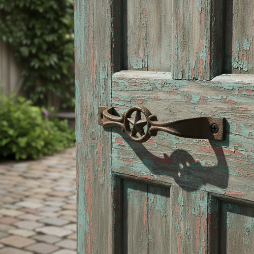 Star cabinet pull - star, western