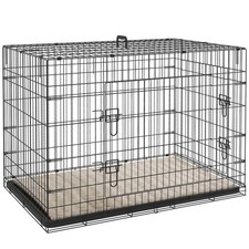 PawHut Gabbia per Cani con Due