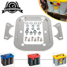 Vassoio batteria alluminio Billet tenere premuto per Optima blu giallo rosso top 34 D34 34M