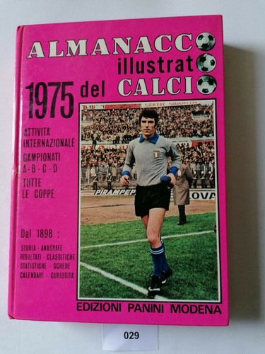 Almanacco calcio panini 1975 - almanacco,