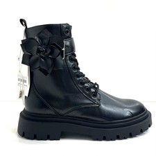 Zara 34 Girls Black Flower