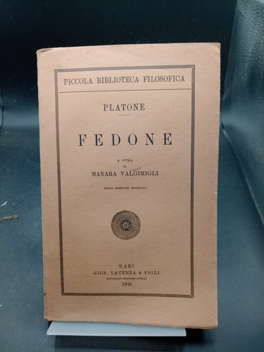 Fedone platone laterza - fedone,