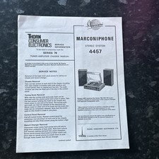 Impianto stereo Marconiphone