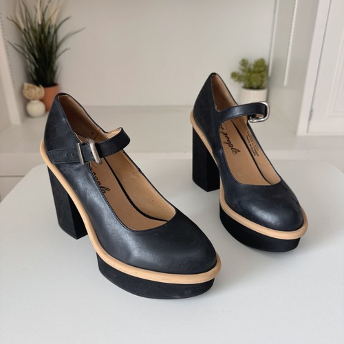 Free people pelle nera maggie - free,