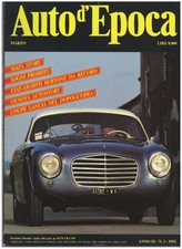Auto d'Epoca N.3 Marzo 1992 -