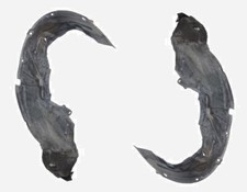 Coppia parafanghi interni in