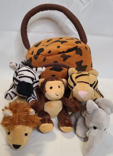 Peluche mini casa giungla