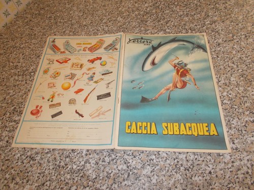 Album caccia subacquea ferrero - album,