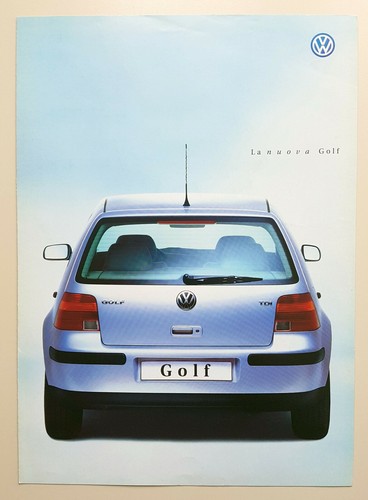 Depliant volkswagen golf - -,