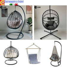 Poltrona Sospesa Con Cuscini