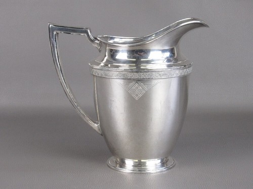 Vaso brocca argento placcato