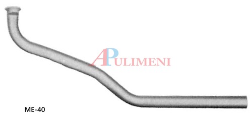 Marmitta tubo collettore - collettore, iveco