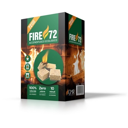 Accendifuoco ecologico fire72 - accendifuoco,