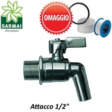 Rubinetto a sfera in acciaio