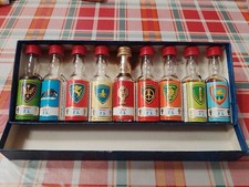 RARO Set Di 9 BOTTIGLIE di Amaro Mignon VINTAGE DA COLLEZIONE P.S. 