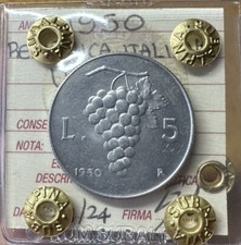 MONETA REPUBBLICA ITALIANA 5