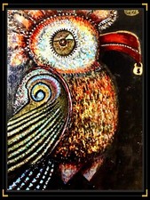 Pappagallo fantasia con chiave