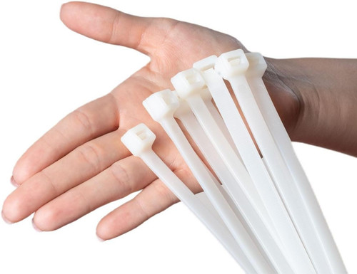 Fascette plastica bianche - fascette,