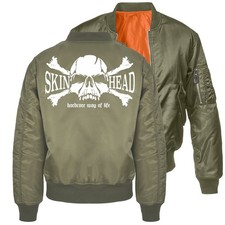 Bomber uomo skinhead hardcore