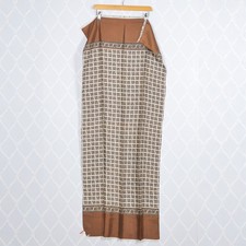 Sciarpa lunga marrone St