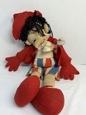 Peluche pupazzo vintage fatto