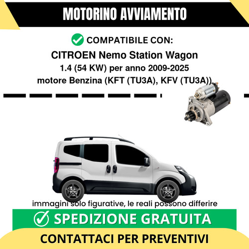 Motorino avviamento citroen - motorino,