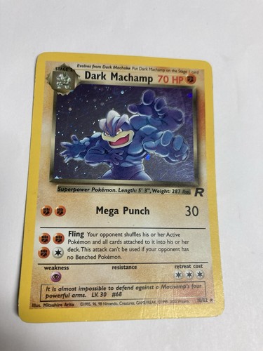 Pokemon dark machamp 82 - machamp, 10/82