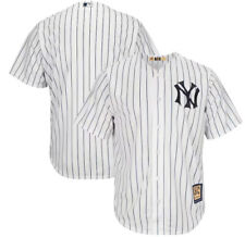 Maglia Da Baseball MLB New York Yankees Bianca Cooperstown Cool Base Majestic