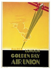 Poster da viaggio Decor Golden