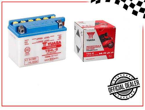 Batteria yuasa yb4l con - yb4l-b,