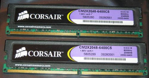 Kit 4gb corsair ddr2 - kit,