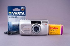 Olympus Superzoom 80G 35 mm fotocamera punta e scatta pellicola