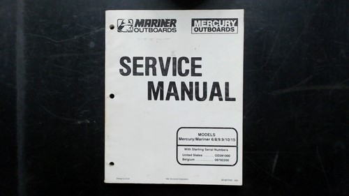 Mariner mercury manuale - mariner,