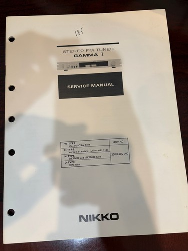 Sintonizzatore originale nikko - sintonizzatore,