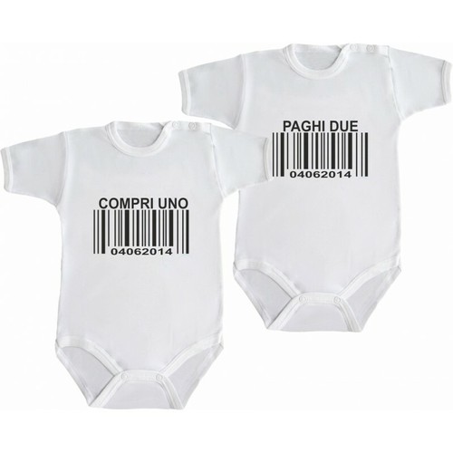 Coppia body neonato gemelli - coppia,