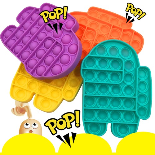 Push pop bubble sensory - push, it