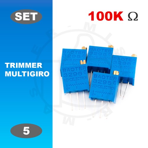 100k ohm trimmer potenziometro - ohm,