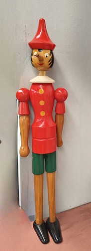 Pinocchio legno vintage - pinocchio,